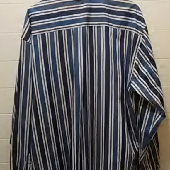 Tommy Hilfiger Striped Button up Dress shirt - Picture 6 of 8
